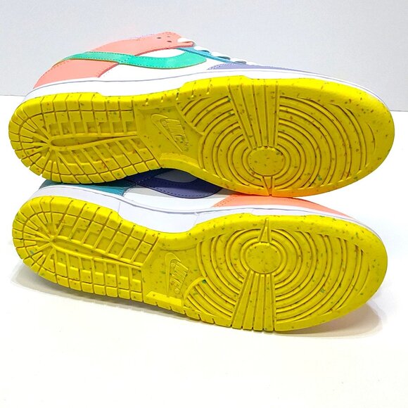 Nike Dunk Low SE Easter Candy Men 8.5 WMNS 10 Multi-Color DD1872-100 Wore Twice! - Picture 9 of 12